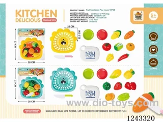 Fruit / Vegetable Cutting 19PCS set 2 mixed