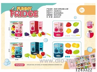 refrigerator + Cuttable fruits 2-colour mix