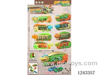 free wheel Dinosaur Transformer Scooter + pull back tin car