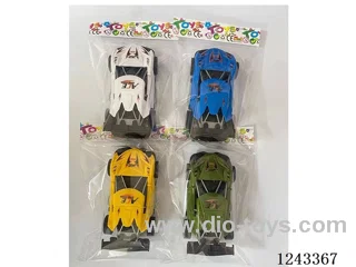 Pull Back Skeleton Roadster (4 colours mix)