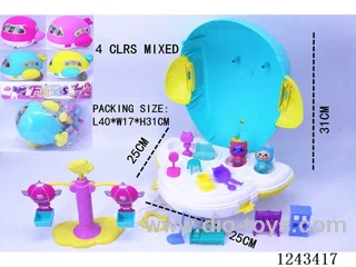 Pet Storage Airplane Set (4 Colours Mixed/With Cord to Drag)