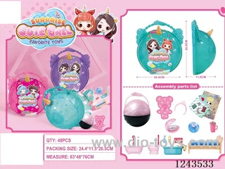 D-Shaped Balls -blind box with light