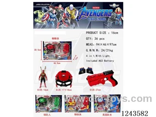Avengers-Union figurine set with light 4 mixed