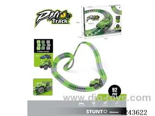 B/O Track Dinosaur Car included battery