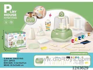 Green Pottery Clay Machine