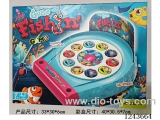 B/O fishing game with music not included battery 2 *AA