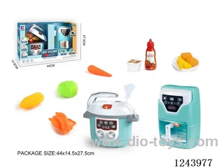 Rice Cooker Air Fryer Set not included battery