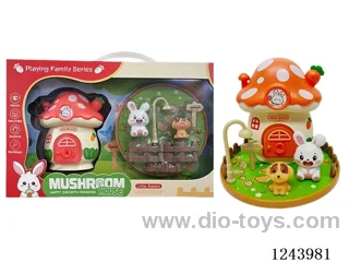 DIY Mushroom House Set