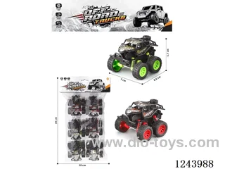 Pull Back Buggy Graffiti Model 2 mixed
