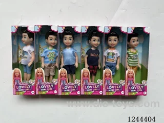 5 inch doll/6 mixed