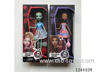 9 inch 11 jointed monster doll/2 mixed