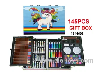145 pcs drawing set toy in gift box