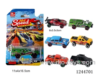1:64 free wheel alloy car