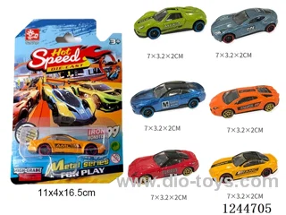 1:64 free wheel alloy car