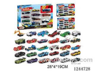 1:64 free wheel alloy car