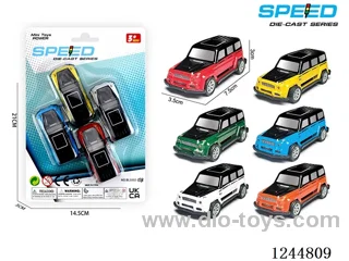 Pull Back Metal Car 4PCS