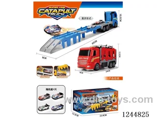 Inertia Tractor Dual Ejector Transporter with 4PCS AB cart 3-colour mix