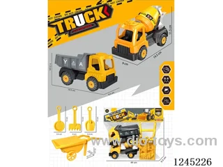 free wheel Engineering Vehicle Set