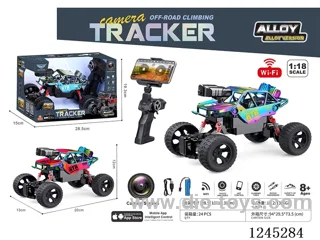 1:18 RC Alloy Climbing Camera Vehicles Mixed Pack of 2 Colours included battery