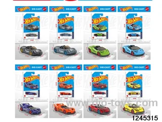 1:64 free wheel metal car (8 style random mix)