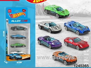 1:64 free wheel metal car (4 style random mix)