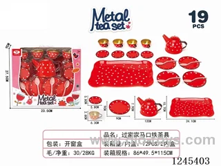 tinplate tea set