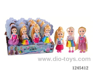 3.5 inch doll 12pcs