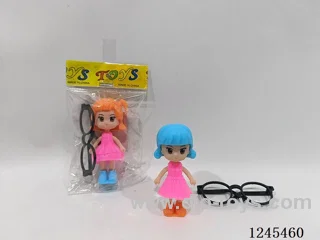 Barbie Princess with glasses 2 mixed