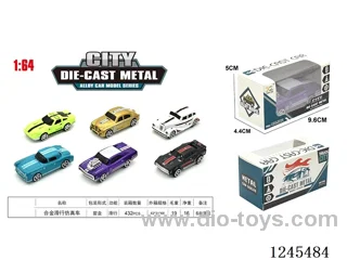 Alloy free wheel car 6 mixed