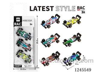 pull back tin car 3PCS