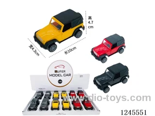 Shepherd pull back car (12pcs)
