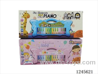 3D Variable Figure 24 Keys Animal Electronic Piano 2 mixed
