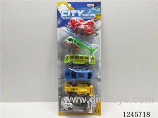 6PCS pull-back toys