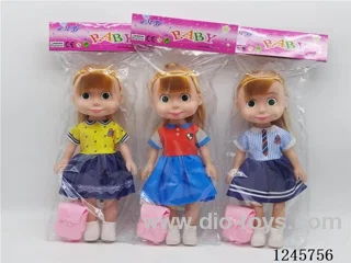 10-inch Bare-Bodied Musical Doll
