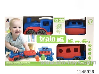 Educational Building Blocks Train Set