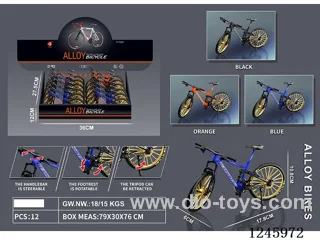 Alloy Bicycle 12PCS 3 colors