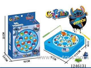 B/O fishing toy Stitch