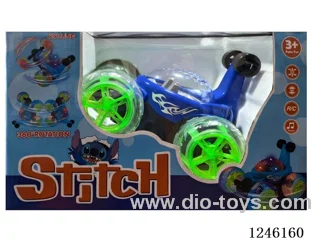 RC stunt car (3D lighting) Stitch included battery