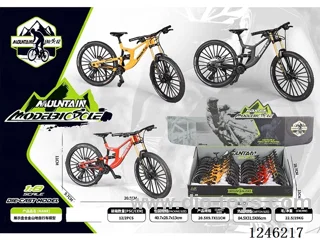 1. 10 Alloy Mountain Bike 12PCS, 3 Colours Mixed - free wheel