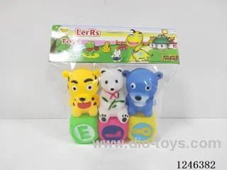 Rubber-moulded Dice Creatures 6PCS