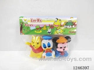 Rubber-moulded Disney 3PCS