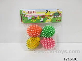 Rubber-moulded hedgehog 4PCS