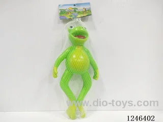 Rubber-moulded squeaker frog