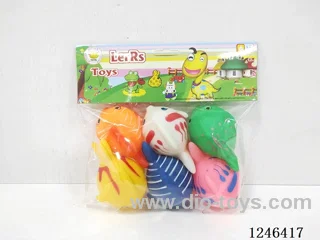 Rubber-moulded Fish 6PCS