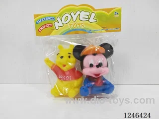 Rubber-moulded 2PCS Mickey Mix