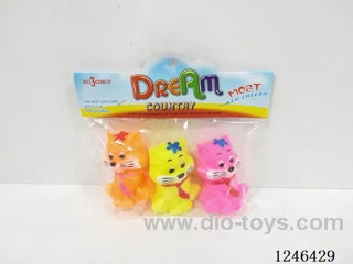 BB Whistle Rubber-moulded 3PCS Cat