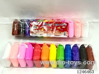 12-Colour Extended Version Ultra-Light Clay with Tools