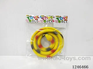 PVC Rubber-moulded Black Snake