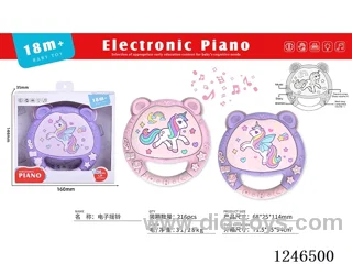 Early Learning Hand Drum Pegasus Unicorn English Version (not included battery) 2-Colour Mix