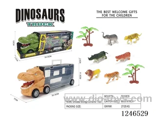 Free wheel - Jurassic Dinosaur Storage Car